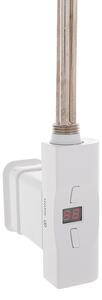 Hydronix Home Plus Eco BASIC, D-profil, topná tyč 300 W Barva topné tyče: Bílá, Připojení topné tyče: Bez kabelu s mechanickým vypínačem