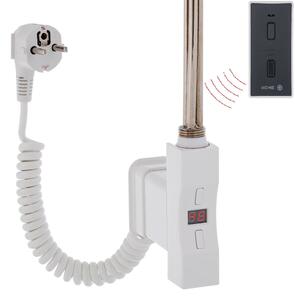 Hydronix Home Plus, čtvercový profil, topná tyč 300 W Barva topné tyče: Bílá, Připojení topné tyče: S kabelem se zástrčkou