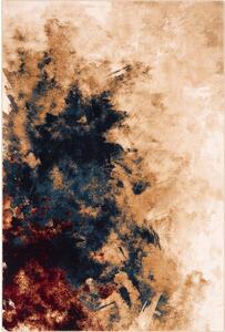 Vlněný koberec 133x180 cm Burst dark beige – Agnella