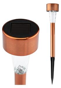 LED Solární lampa LED/2V 40 mAh IP44 měděná