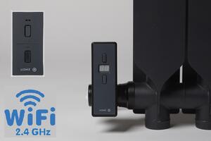 Hydronix Home Plus WiFi HORIZONTAL, topná tyč 600 W Barva topné tyče: Černá
