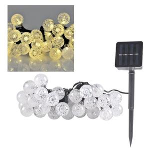 LED Solární řetěz 30xLED/8 funkcí 300 mAh 4,9m IP44 teplá bílá