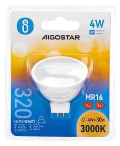 LED Žárovka MR16 GU5,3/4W/12V 3000K - Aigostar