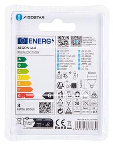 LED Žárovka MR16 GU5,3/3W/12V 4000K - Aigostar