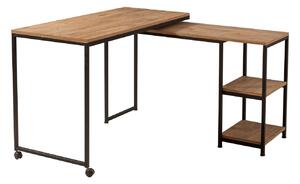 Designový psací stůl Valonia 125 cm borovice