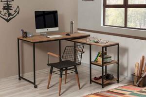 Designový psací stůl Valonia 125 cm borovice