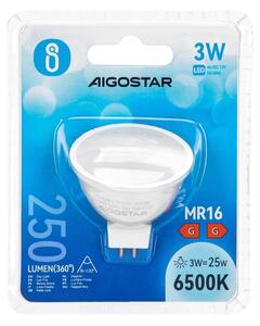 LED Žárovka MR16 GU5,3/3W/12V 6500K - Aigostar
