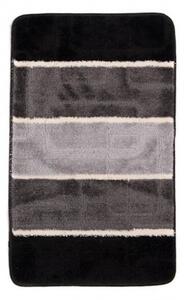 Koupelnový kobereček MULTI A5020 černý / šedý