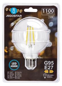 LED Žárovka G95 E27/10W/230V 6500K - Aigostar