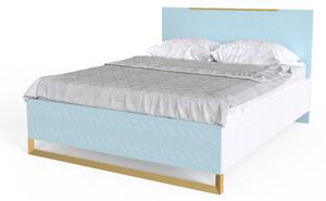 Manželská postel STAN, 160x200, bali green