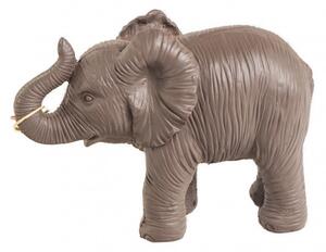 Dekorativní figurka slona KOLIBRI, výška 12 cm, hnědý