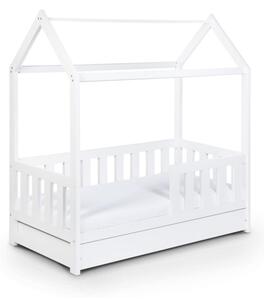 Dětská postel s přistýlkou LIV, 167x176x88,bílá