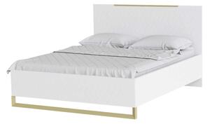 Manželská postel STAN, 160x200, bali green