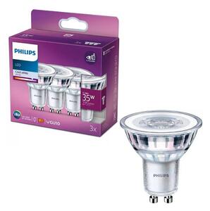 SADA 3x LED Žárovka Philips PAR16 GU10/3,5W/230V 4000K