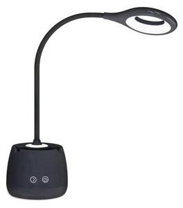 LED Stm. flexi. nabíjecí stolní lampa LUSIA LED/5W/5V 3000/4000K 1200 mAh černá