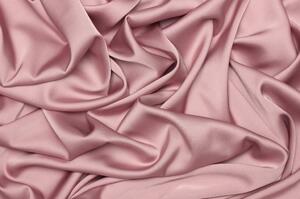 Saténové umělé hedvábí | Silky Armani - Starorůžová tmavá