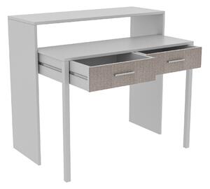 Designový psací stůl Odile 99 cm bílý
