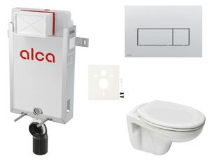 Cenově zvýhodněný závěsný WC set Alca k zazdění + WC S-Line S-line Pro SIKOAP9