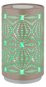 Globo 21018CH - LED RGB Dotyková stolní lampa AMIYAH LED/1W/5V 500 mAh hnědá