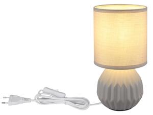 Globo 21730G - Stolní lampa SYLAS 1xE14/40W/230V šedá