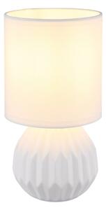 Globo 21730W - Stolní lampa SYLAS 1xE14/40W/230V bílá