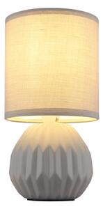 Globo 21730G - Stolní lampa SYLAS 1xE14/40W/230V šedá
