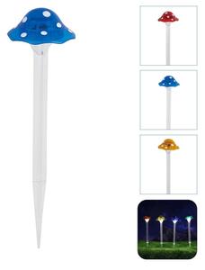 Aigostar - LED Solární svítidlo LED/0,006W/1,2V 100 mAh 2700K IP44 modrá