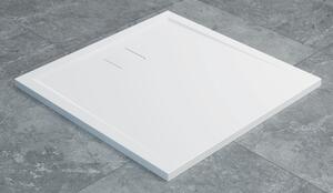 SanSwiss Sprchová vanička čtvercová 80×80 cm bílá, W20Q 080 04 W20Q08004 W20Q 080 04