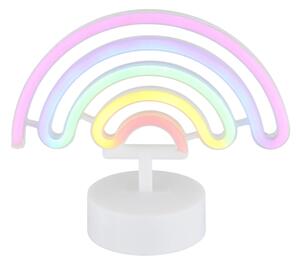 Globo 28063 - LED Neonová stolní dekorace PELANGI LED/2W/3xAA duha