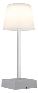 Globo 28061SI-LED Stm. nab. dotyk. stolní lampa XAYDEN 2W/5V 800 mAh stříbrná