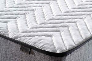 Designová postel Eliava 160 x 200 cm šedá