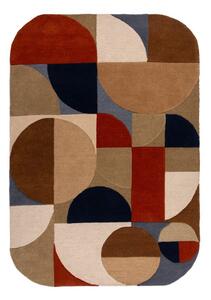 Ručně tkaný vlněný koberec v terakotové barvě 120x170 cm Mia Arch – Flair Rugs