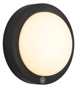 Globo 12379A - LED Nab. dot. nástěnné svítidlo LASSE 1,2W/3,7V pr.15 cm 1800 mAh