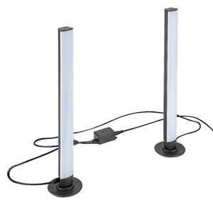 Rabalux 76014 - SADA 2x LED RGB Stmívatelná stolní lampa PACO LED/5W/5V