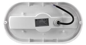 SOLIGHT LED venkovní přisazené svítidlo 20W/230V/1500Lm/4000K/120°/IP54, oválné bílé
