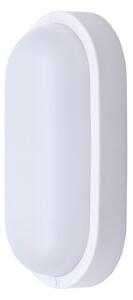SOLIGHT LED venkovní přisazené svítidlo 13W/230V/910Lm/4000K/120°/IP54, oválné bílé