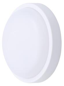 SOLIGHT LED venkovní přisazené svítidlo 13W/230V/910Lm/4000K/120°/IP54, kruhové bílé