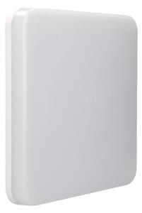 SOLIGHT LED venkovní přisazené svítidlo 15W/230V/1150Lm/4000K/120°/IP54, 22cm x 22cm, bílé