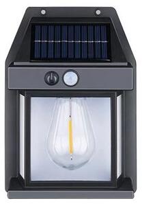 LED Venkovní solární nástěnné svítidlo se senzorem LED/1W/3,7V 1200 mAh IP65