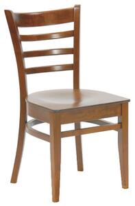Dřevěná jídelní židle Kali (s područkami / bez područek) Potah: Bez potahu, Varianta: Klasická židle bez područek