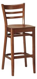 Dřevěná barová židle Kali Potah: Bez potahu