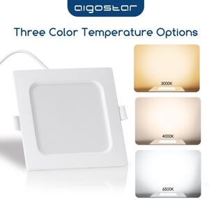 Aigostar - LED Podhledové svítidlo LED/6W/230V 3000K 12x12 cm bílá