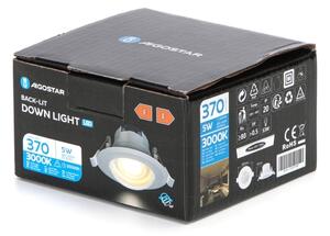 Aigostar - LED Podhledové svítidlo LED/5W/230V 3000K pr. 8,5 cm bílá
