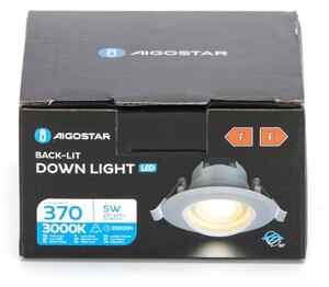 Aigostar - LED Podhledové svítidlo LED/5W/230V 3000K pr. 8,5 cm bílá
