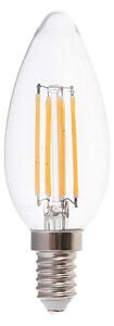 LED Žárovka FILAMENT E14/4W/230V 4000K