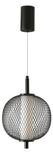 LED Lustr na lanku PUMA LED/10W/230V pr. 20 cm černá