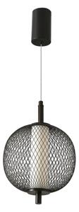 LED Lustr na lanku PUMA LED/10W/230V pr. 20 cm černá