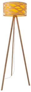 Stojací lampa Finja s trojnožkou z bambusu