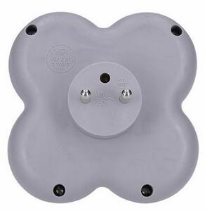 SOLIGHT Rozbočka, 3x 16A, USB nabíječka A+C, bílá-šedá