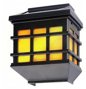 LED Solární nástěnná lampa se soumrakovým senzorem LED/1,2V 600 mAh IP44